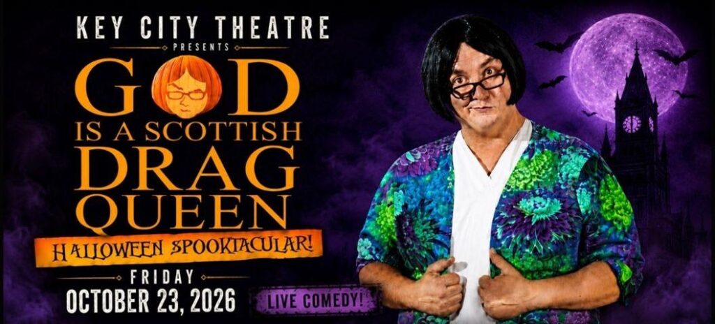 God Is A Scottish Drag Queen – Halloween