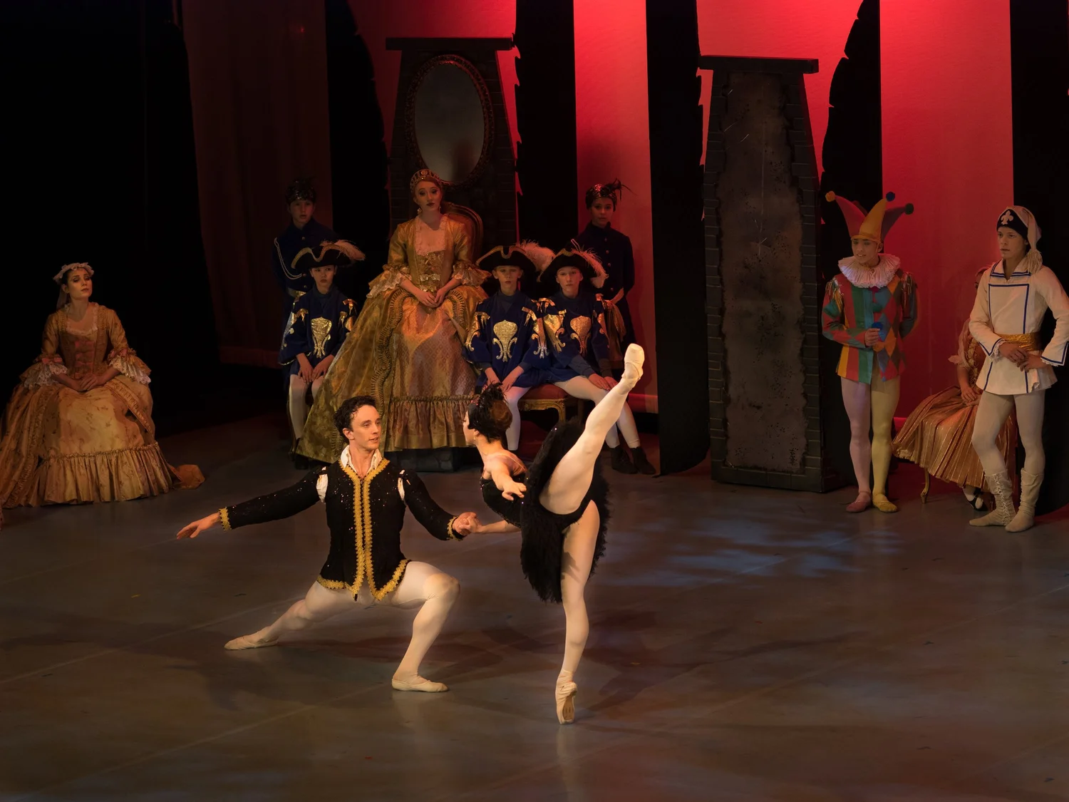 Ballet Jörgen: Swan Lake &mdash; photograph by Brian Clarkson