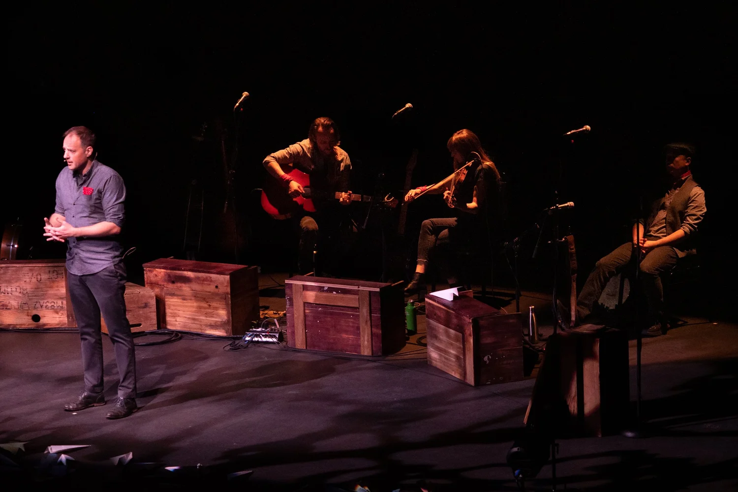 Brendan McLeod & The Fugitives: Ridge &mdash; photograph by Brian Clarkson