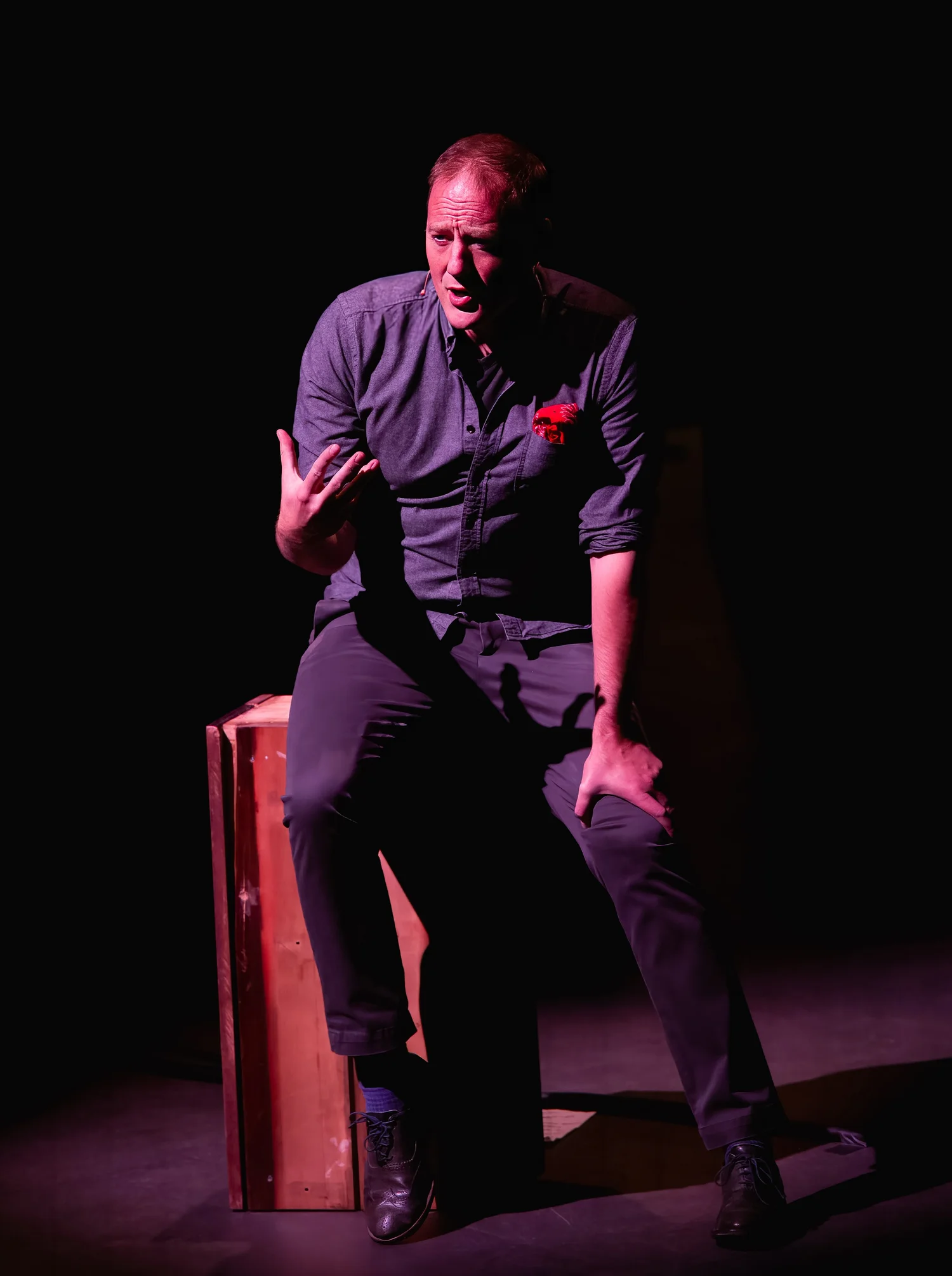 Brendan McLeod & The Fugitives: Ridge &mdash; photograph by Brian Clarkson