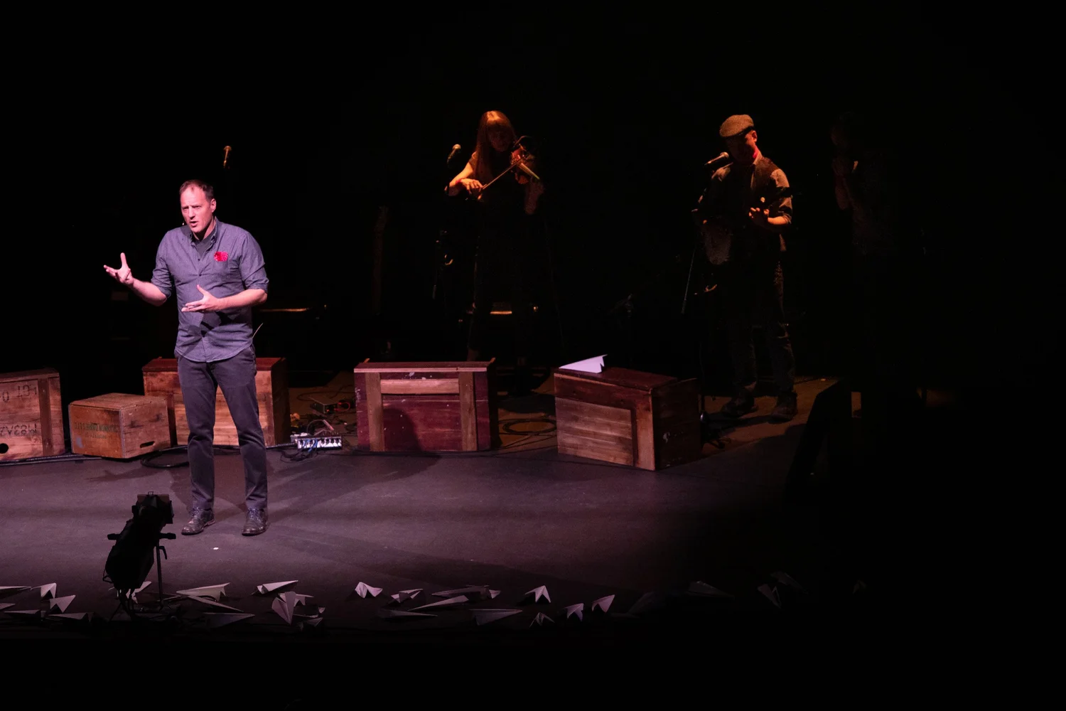Brendan McLeod & The Fugitives: Ridge &mdash; photograph by Brian Clarkson