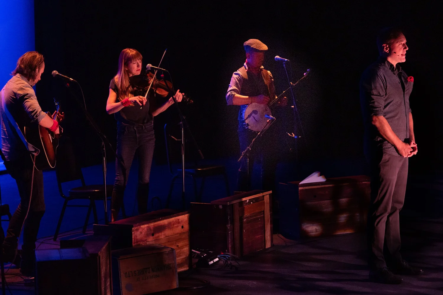 Brendan McLeod & The Fugitives: Ridge &mdash; photograph by Brian Clarkson