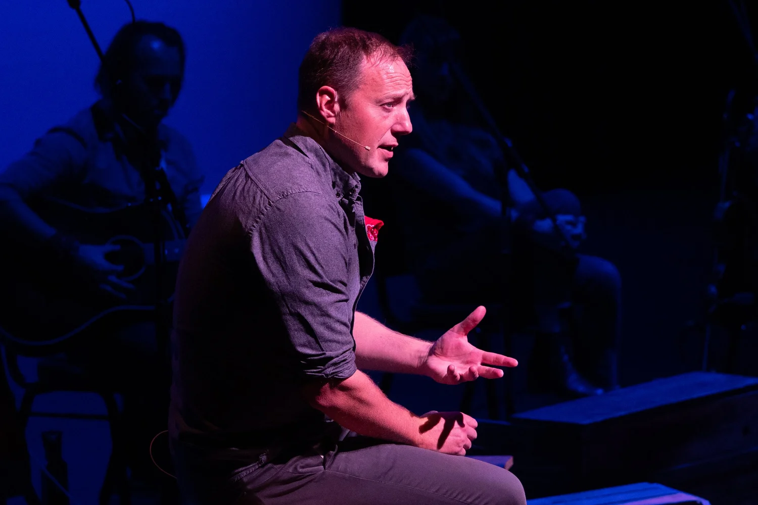 Brendan McLeod & The Fugitives: Ridge &mdash; photograph by Brian Clarkson