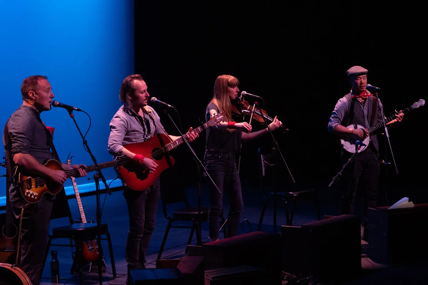 Brendan McLeod & The Fugitives: Ridge &mdash; photograph by Brian Clarkson
