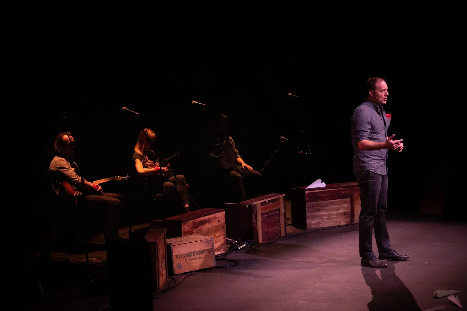 Brendan McLeod & The Fugitives: Ridge &mdash; photograph by Brian Clarkson