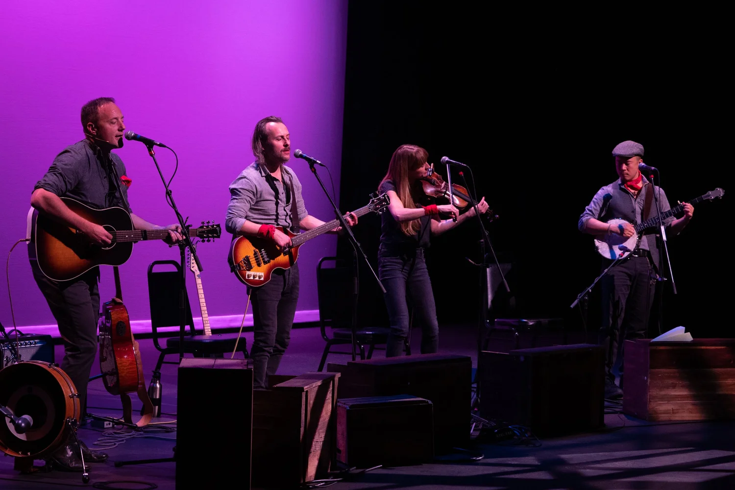 Brendan McLeod & The Fugitives: Ridge &mdash; photograph by Brian Clarkson