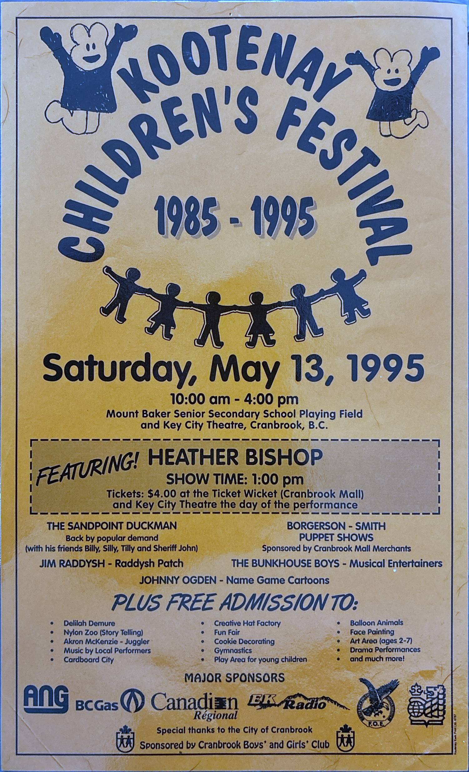 Kootenay Children’s Festival poster, -199