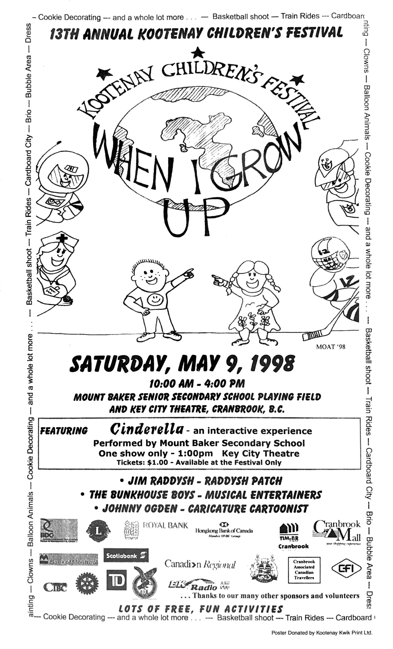 Kootenay Children’s Festival poster, -199