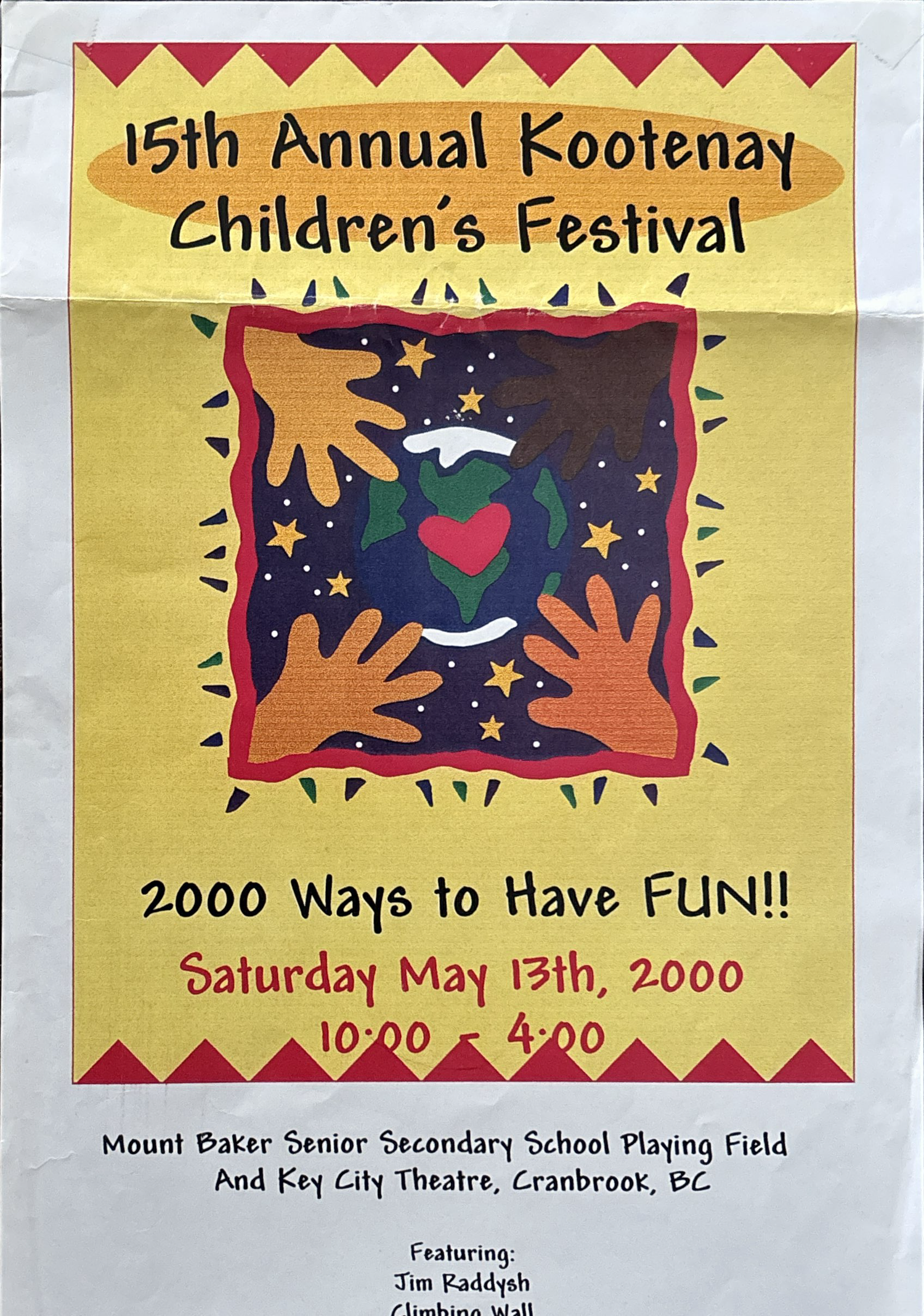 Kootenay Children’s Festival poster, -200