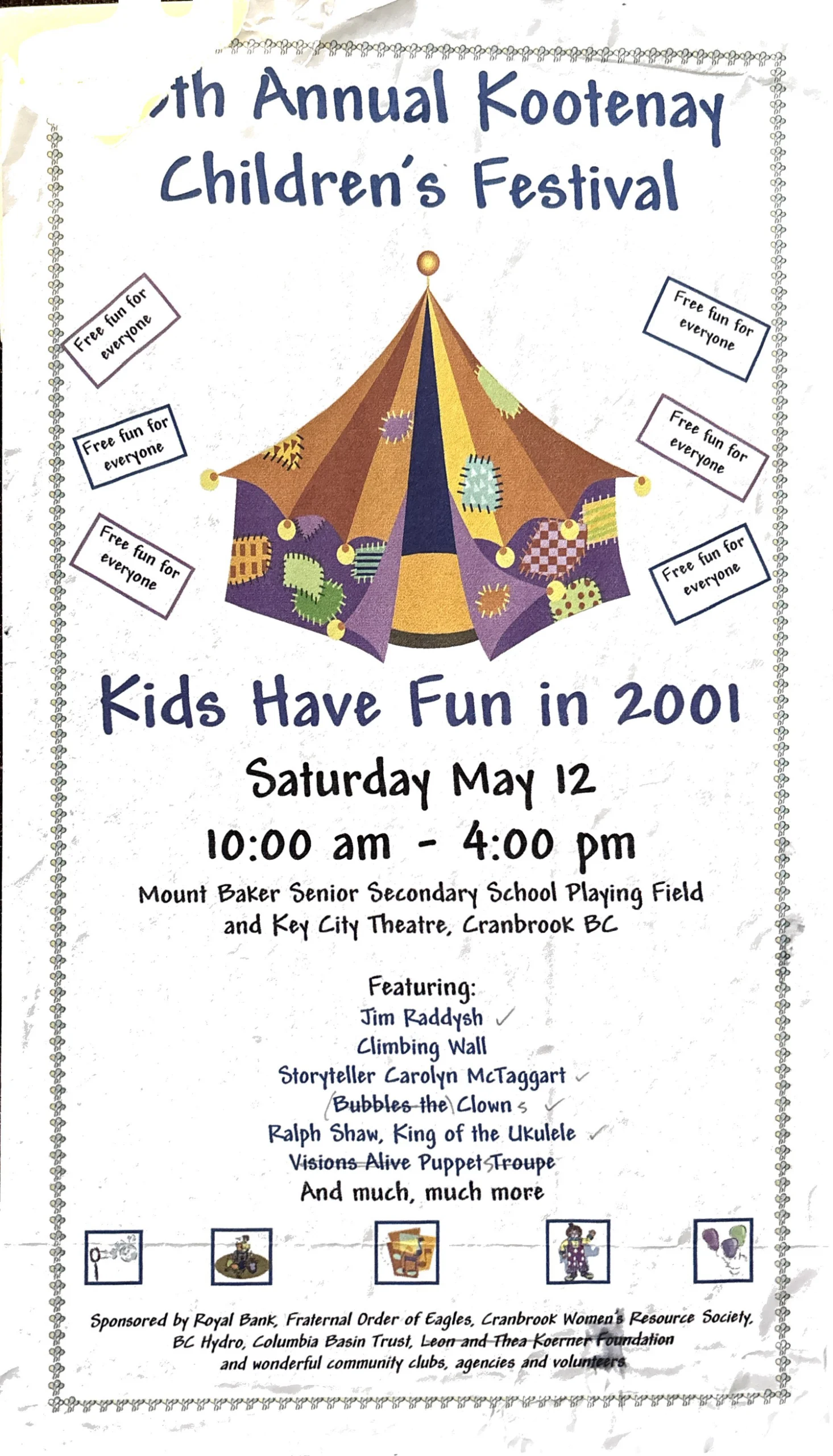 Kootenay Children’s Festival poster, -200
