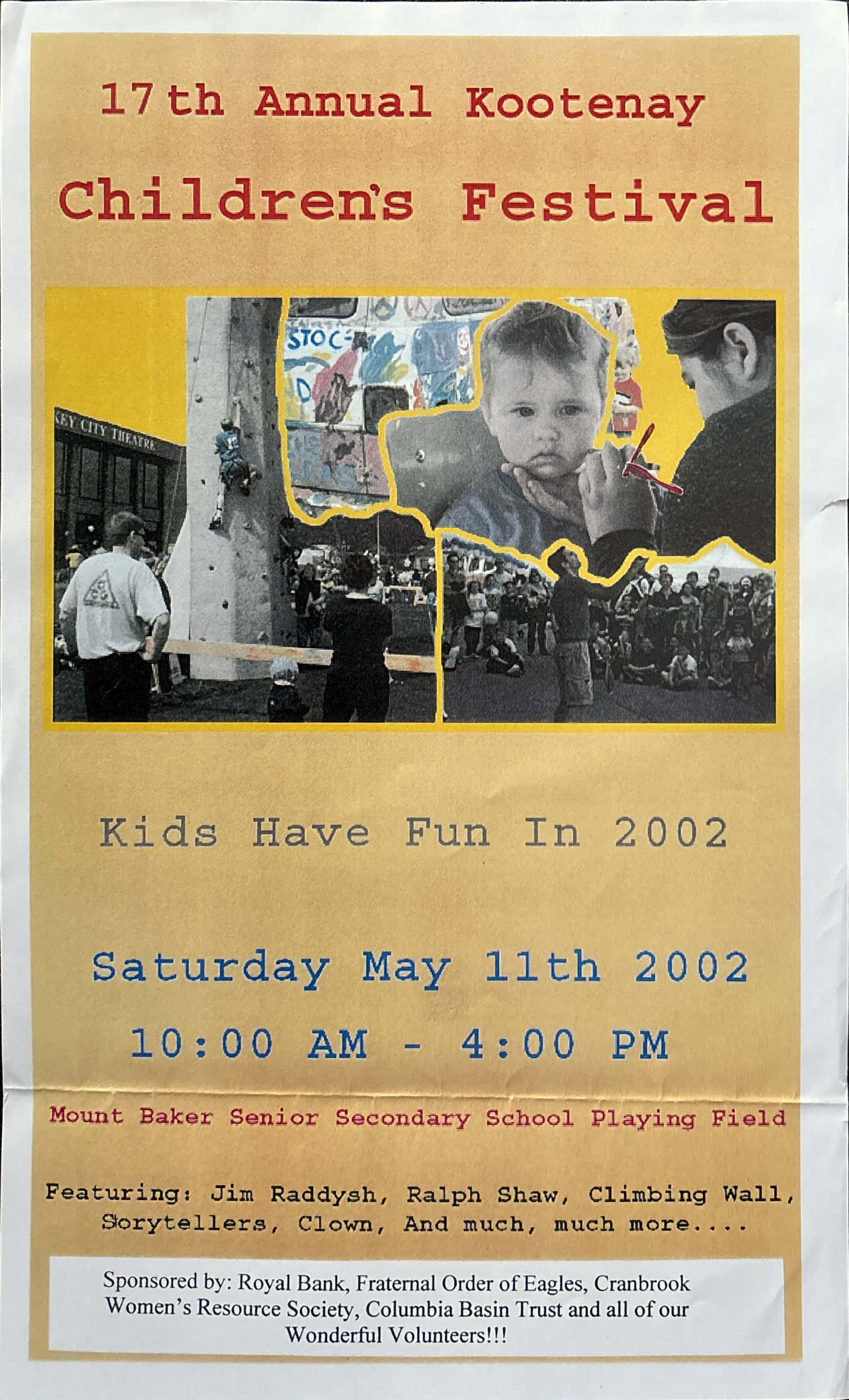 Kootenay Children’s Festival poster, -200