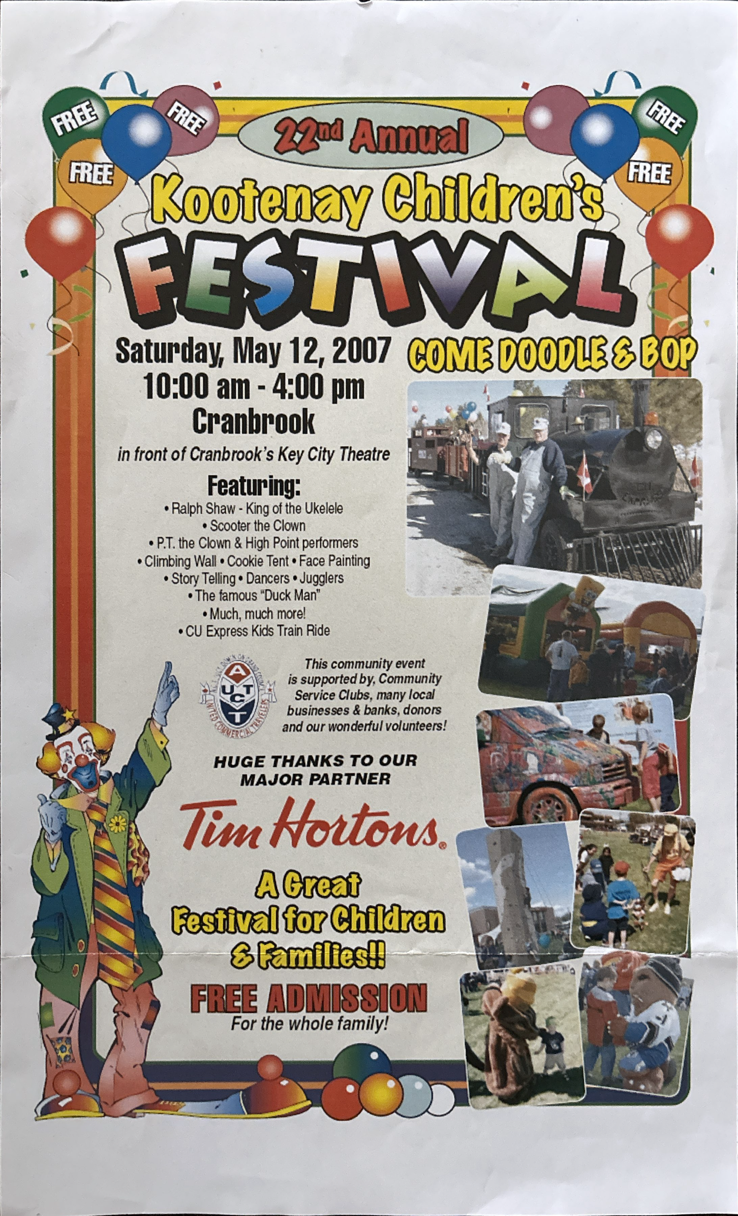 Kootenay Children’s Festival poster, -200