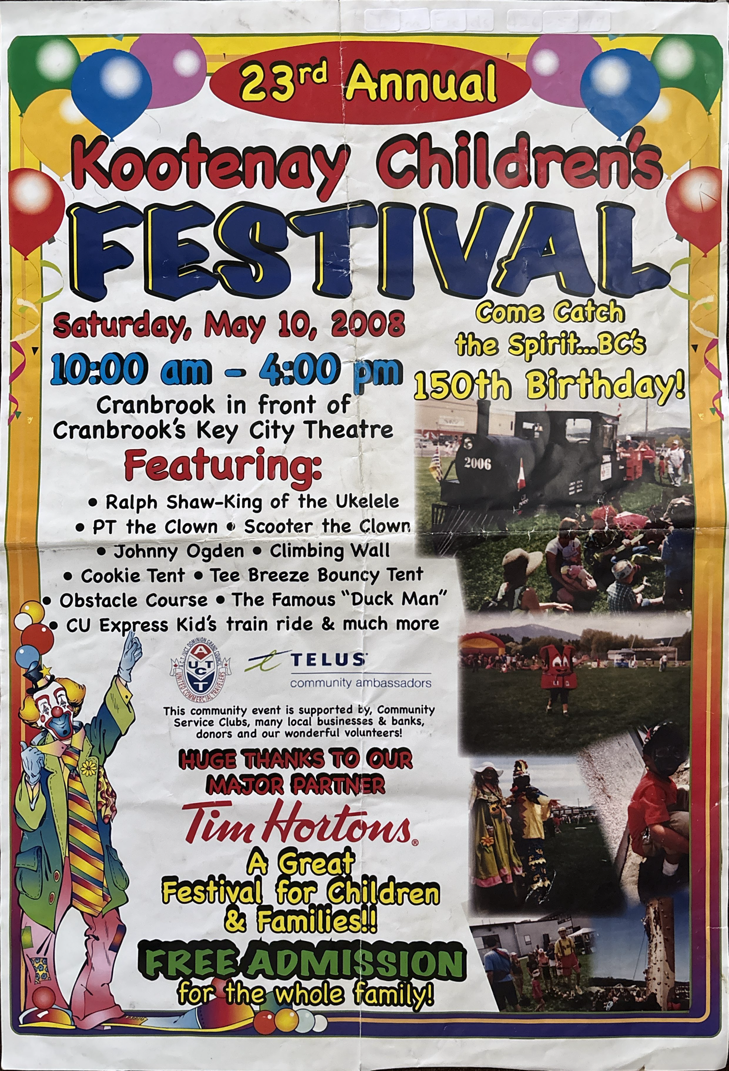 Kootenay Children’s Festival poster, -200