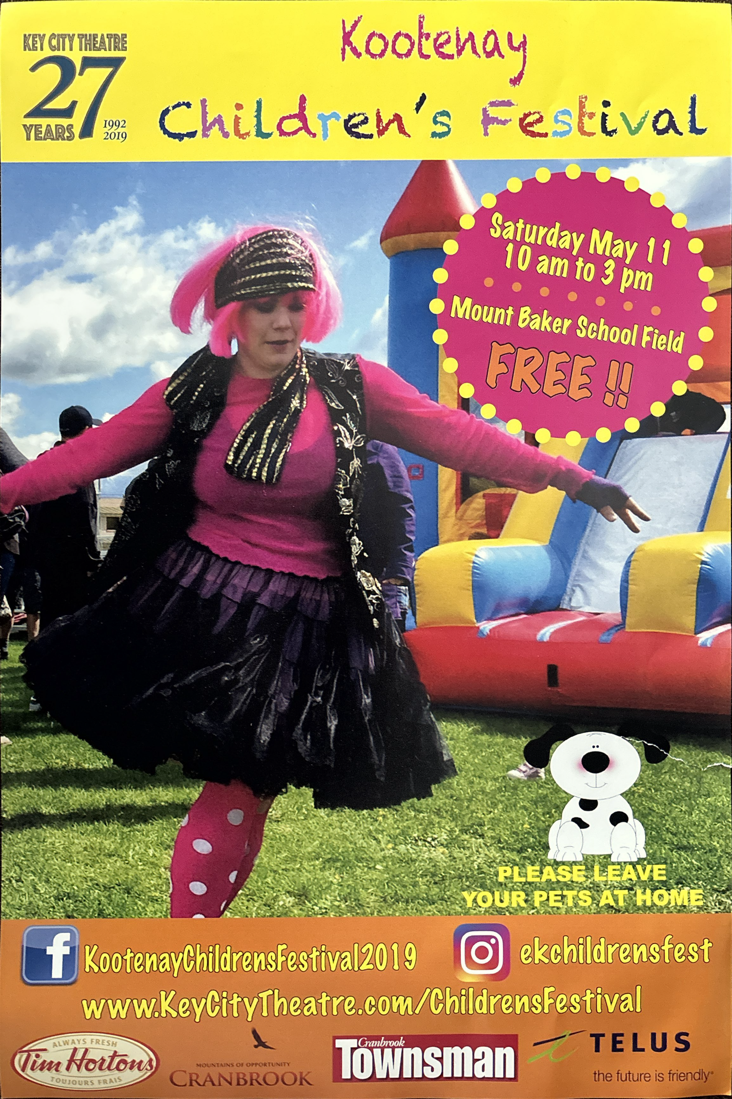 Kootenay Children’s Festival poster, -201