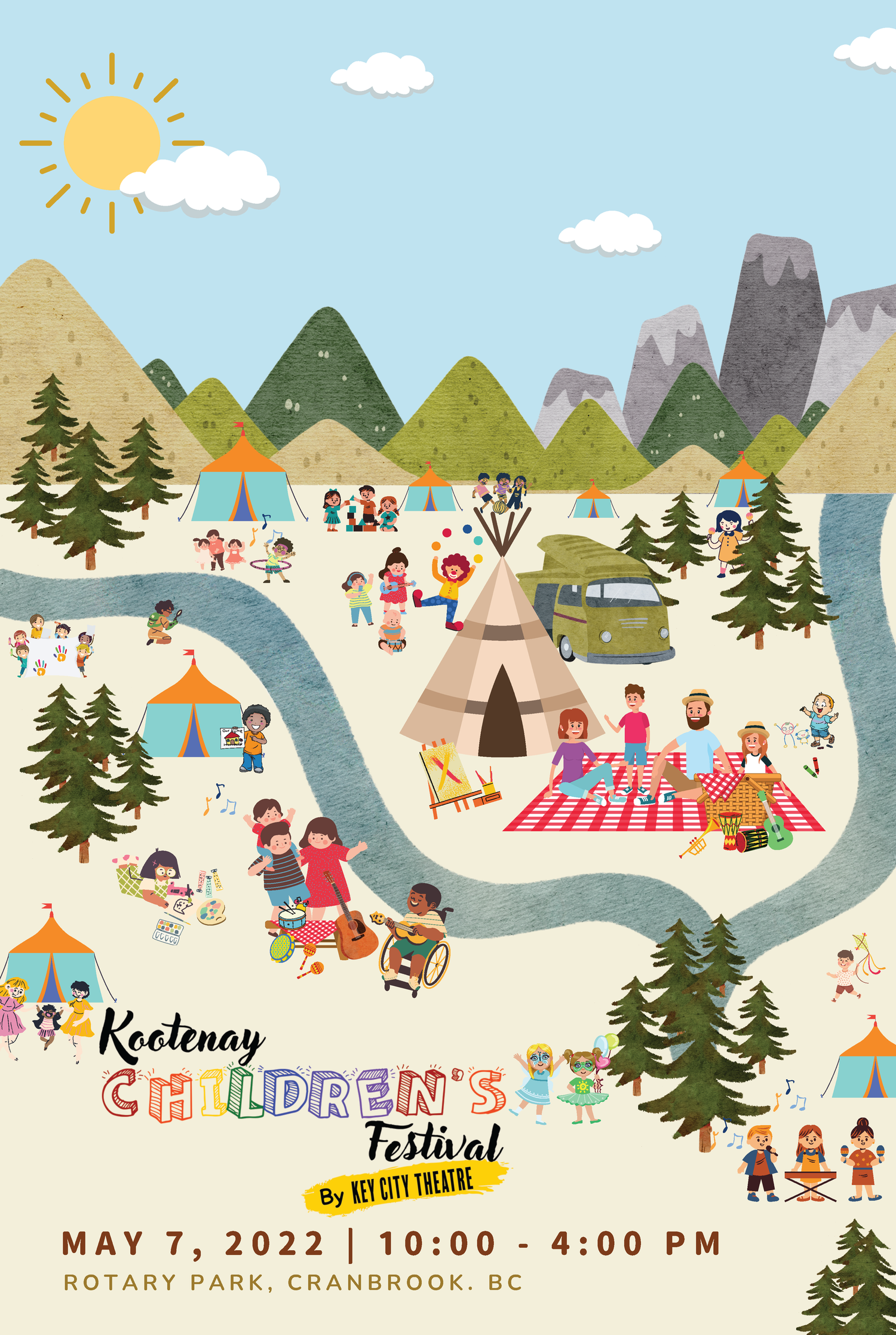 Kootenay Children’s Festival poster, -202