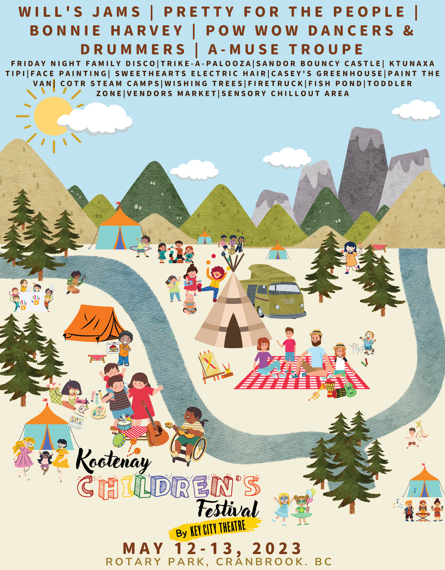 Kootenay Children’s Festival poster, -202
