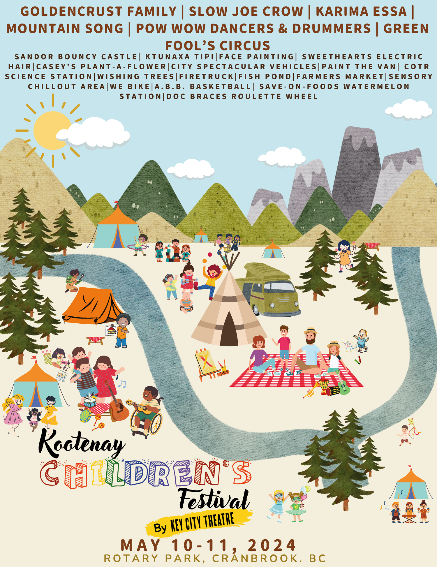 Kootenay Children’s Festival poster, -202