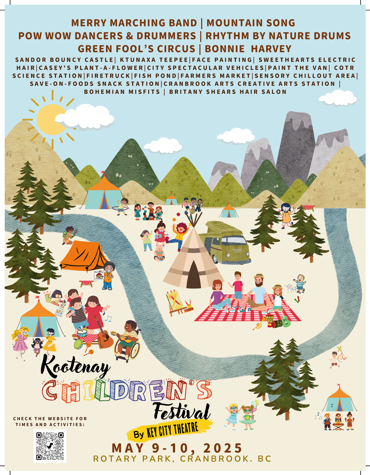 Kootenay Children’s Festival poster, -202