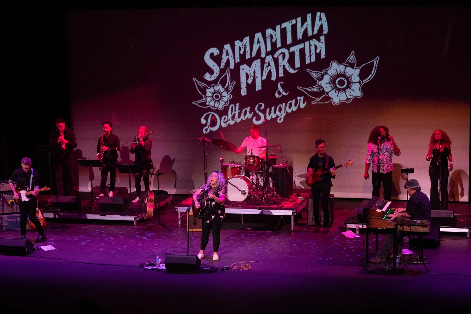 Samantha Martin & Delta Sugar &mdash; photograph by Brian Clarkson