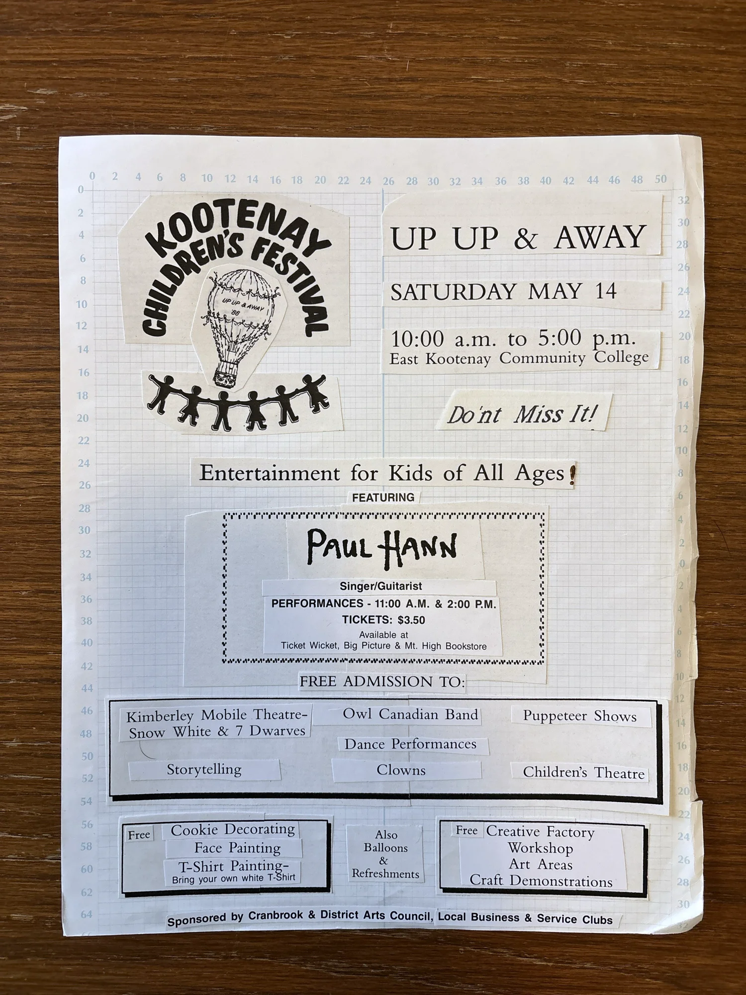 Kootenay Children&rsquo;s Festival, 1991