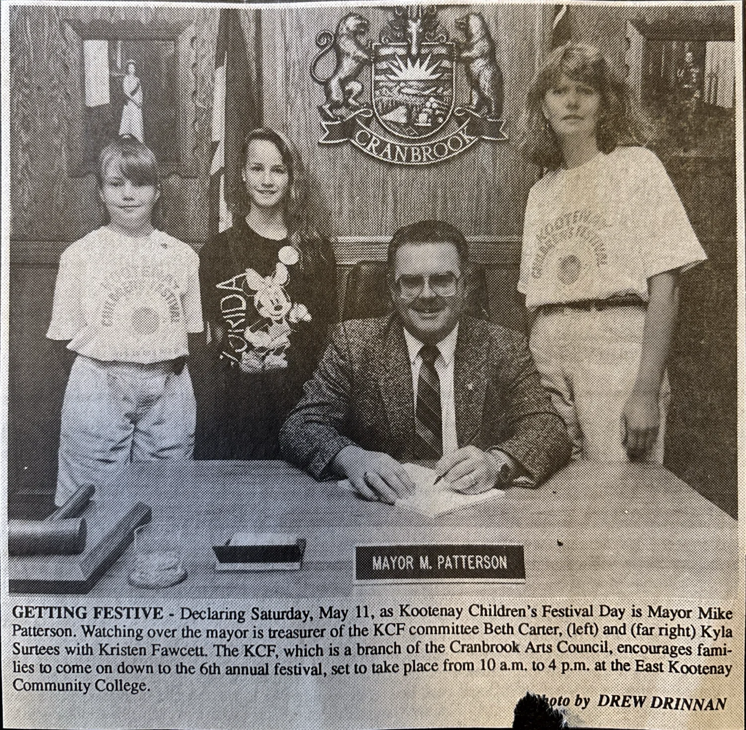 Kootenay Children&rsquo;s Festival, 1991