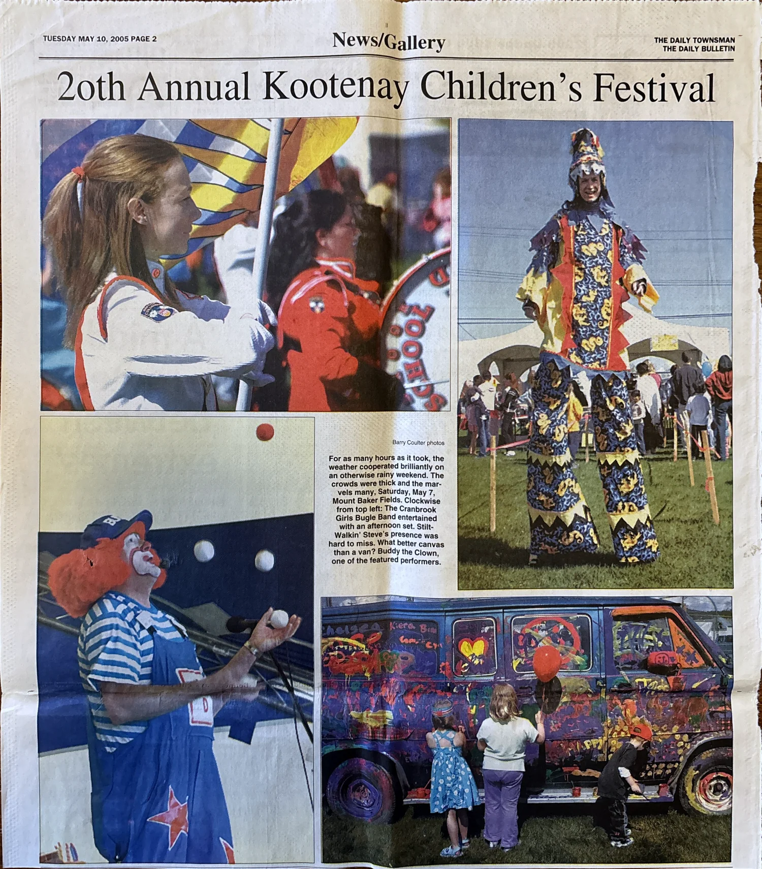 Kootenay Children&rsquo;s Festival, 2005