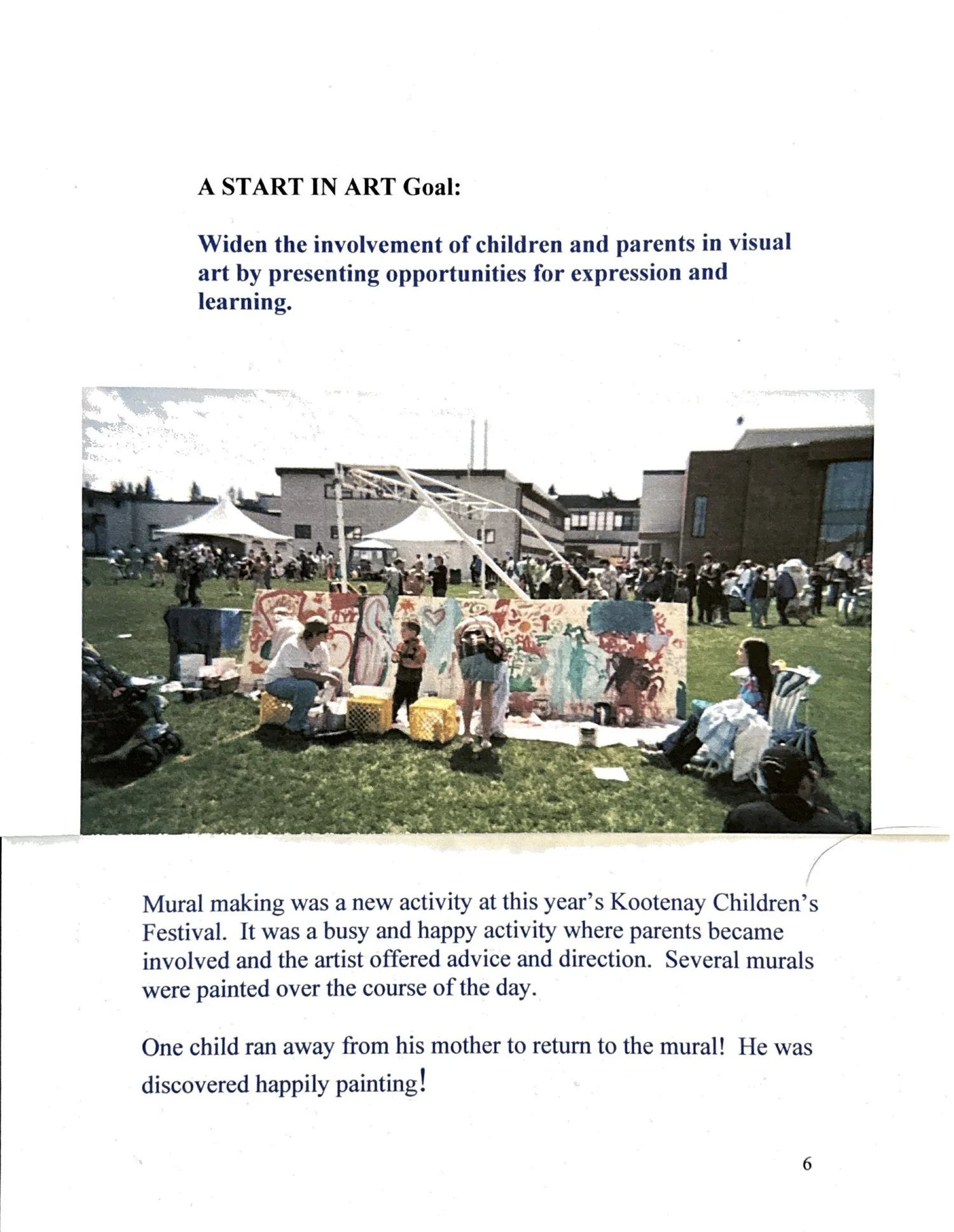 Kootenay Children&rsquo;s Festival, 2006