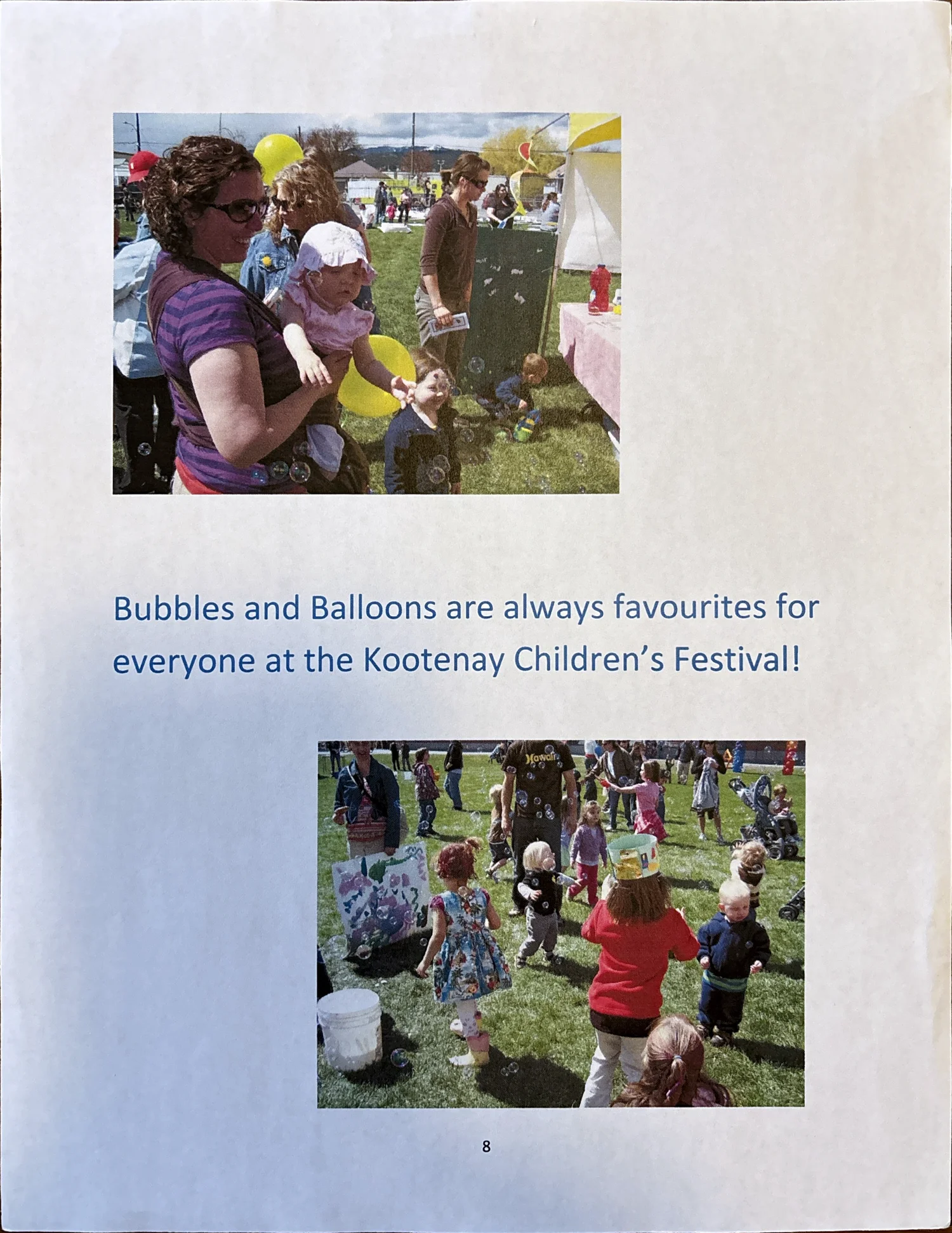 Kootenay Children&rsquo;s Festival, 2009