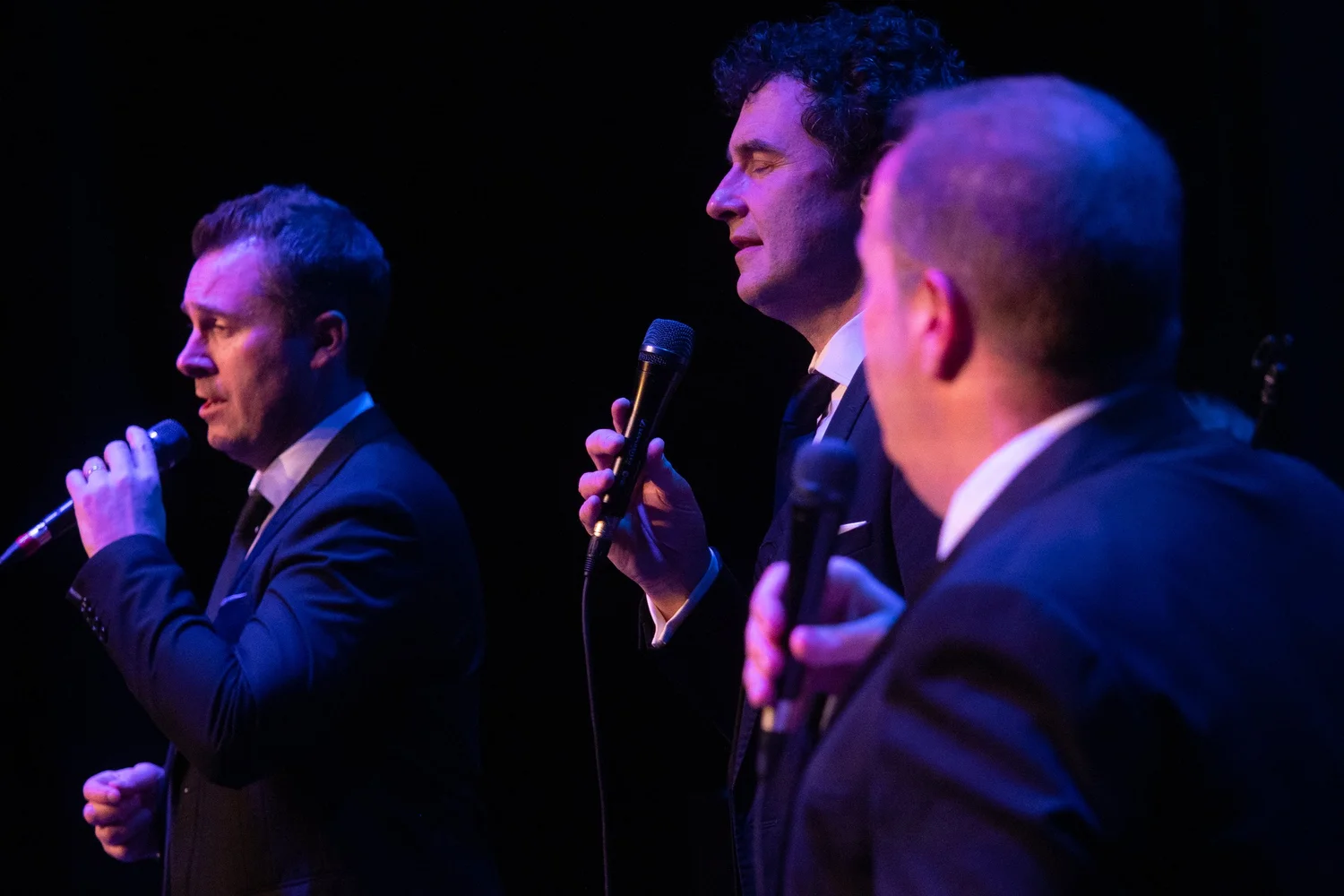 The Celtic Tenors &mdash; photograph by Brian Clarkson