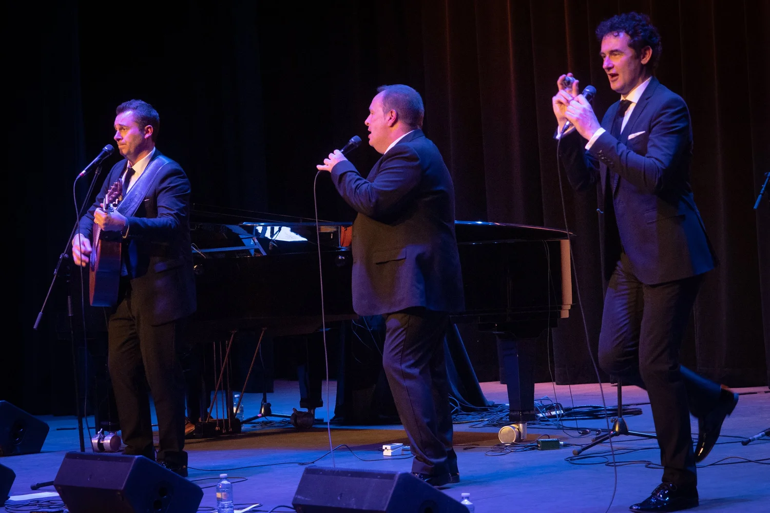The Celtic Tenors &mdash; photograph by Brian Clarkson