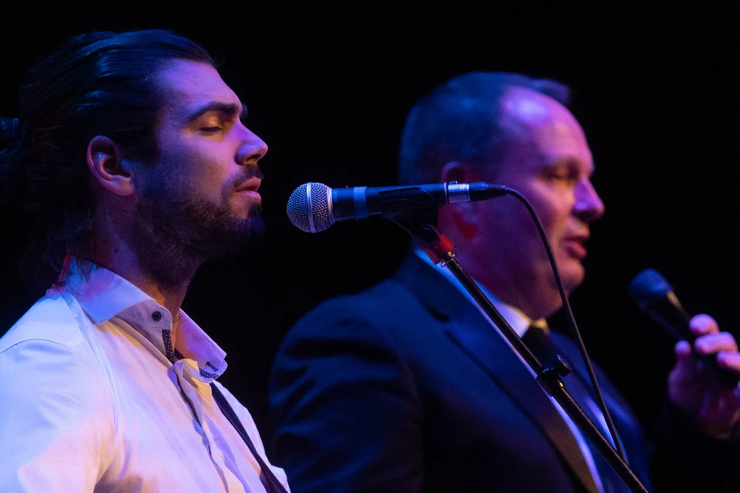The Celtic Tenors &mdash; photograph by Brian Clarkson
