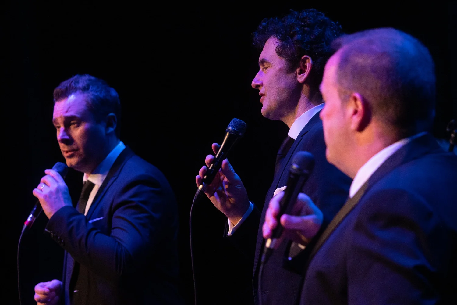 The Celtic Tenors &mdash; photograph by Brian Clarkson