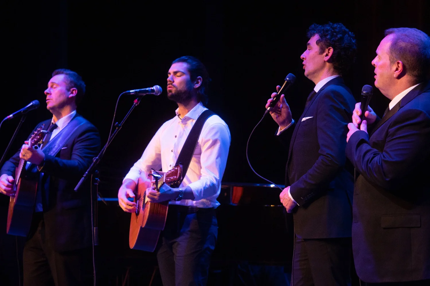 The Celtic Tenors &mdash; photograph by Brian Clarkson