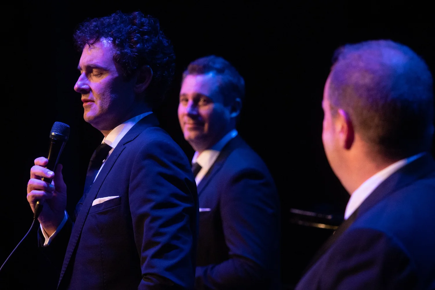 The Celtic Tenors &mdash; photograph by Brian Clarkson