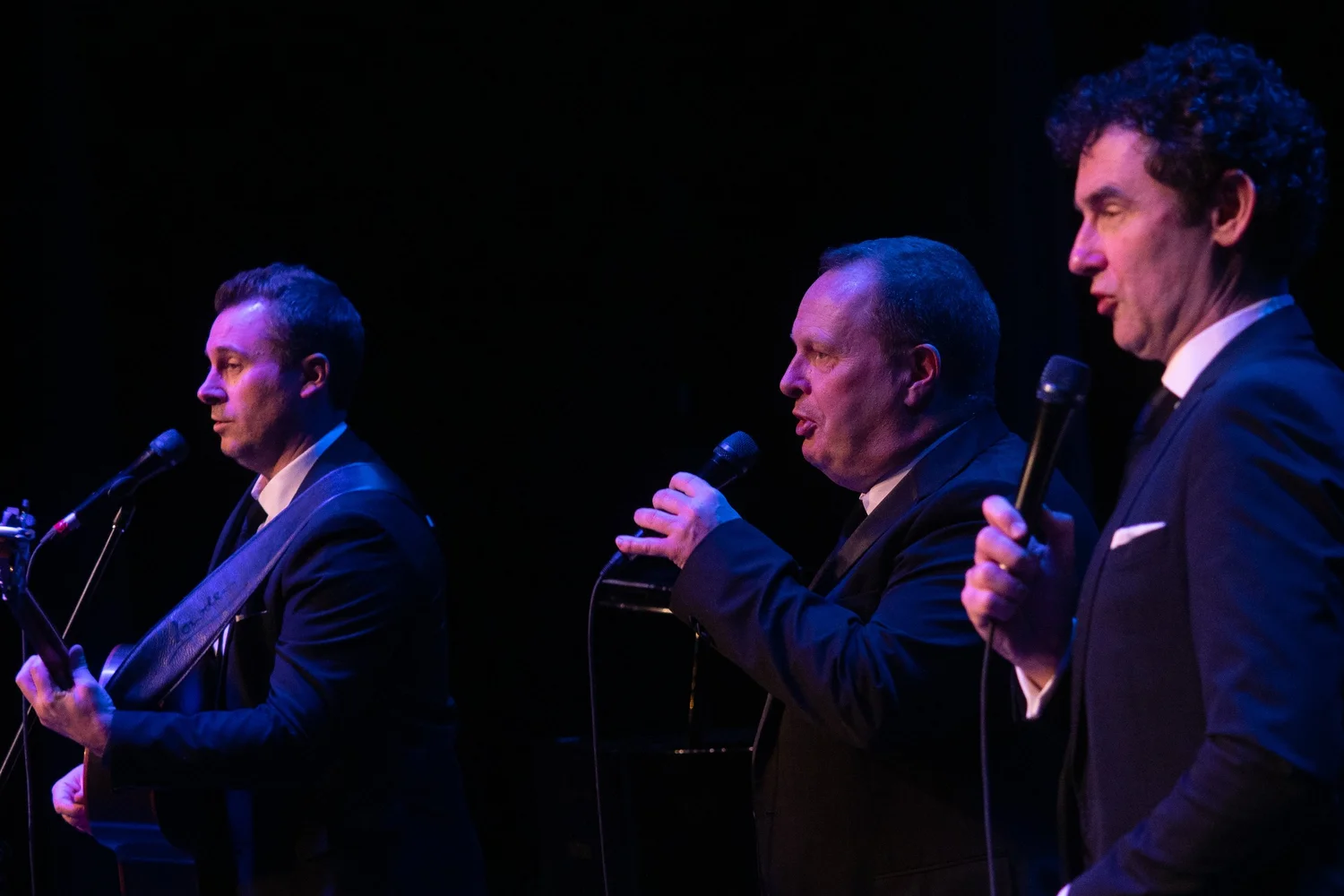 The Celtic Tenors &mdash; photograph by Brian Clarkson